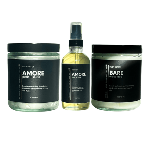 Amore Ritual Set - Branch + Vine Skincare Co. - Bath & Body Set