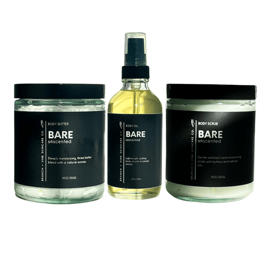 Bare Ritual Set - Branch + Vine Skincare Co. - Bath & Body Set