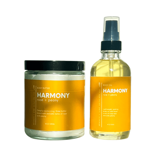 Harmony Body Butter + Body Oil - Branch + Vine Skincare Co. - 